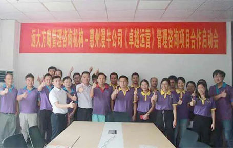 遠(yuǎn)大方略助力高新技術(shù)企業(yè)—惠州市漫?？萍悸涞亍都蛇\(yùn)營》改善項(xiàng)目